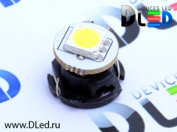   Лампа светодиодная T4,7 - 1 SMD 5050 (Желтая)