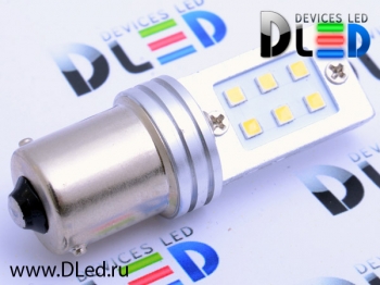   Автолампа светодиодная 1156 - P21W - S25 - BA15s 12 SMD 2323