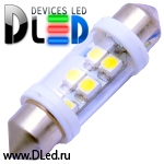   Автолампа светодиодная C5W FEST 36мм SV8,5 - 6 SMD 3528