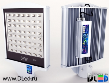 Светодиодный уличный светильник DLED-40   Светодиодный уличный светильник DLED-40