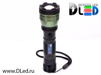   Светодиодный фонарик DLed Q5-Green