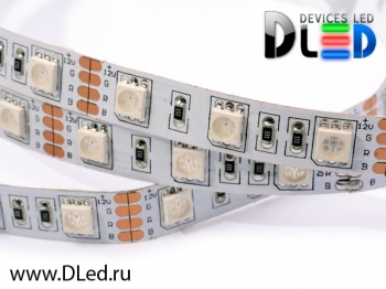 Лента светодиодная интерьерная IP22 SMD 5050 (60 LED) RGB   Лента светодиодная интерьерная IP22 SMD 5050 (60 LED) RGB