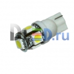   Автолампа светодиодная 24V T10 - W5W - 5 SMD 5050