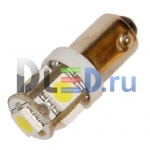   Автолампа-светодиодная 24V T4W - 5 SMD 5050