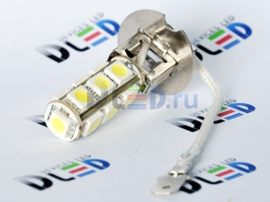   Автолампа светодиодная 24V H3 - 13 SMD 5050