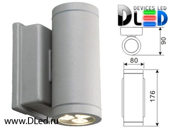   Уличный настенный светильник DLed Tube-2778