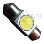   Автолампа светодиодная 24V C5W FESTOON 31мм SV8,5 - 1HP