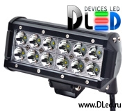   Фара рабочего освещения 12 led CREE 36w Spot Дальний свет