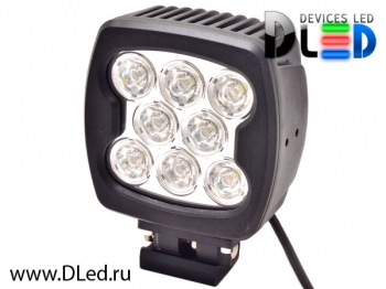 Фара рабочего освещения 80W 8 Led Spot   Фара рабочего освещения 80W 8 Led Spot