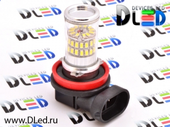   Автолампа светодиодная H8 - 48 SMD3014 + Стабилизатор