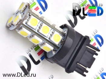   Автолампа светодиодная P27/7W - T25 - 3157 - 18 SMD 5050