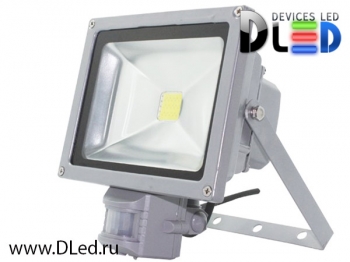   Прожектор DLed Flood Light 20W Detector Motion