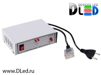 Описание:  Характеристики Совместимость: дюралайт Chasing 11x18мм Максимальная подключаемая длина: 100 метров 8 программ Металлический корпус Комплектация Количество в упаковке: 1 шт. Цена указана за:1 шт.   Описание:  Характеристики Совместимость: дюралайт Chasing 11x18мм Максимальная подключаемая длина: 100 метров 8 программ Металлический корпус Комплектация Количество в упаковке: 1 шт. Цена указана за:1 шт.