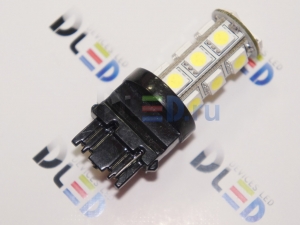   Автолампа светодиодная W27W - T25 - 3156 - W2.55x16d - 18 SMD 5050