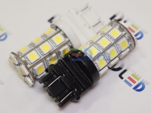   Автолампа светодиодная W27/7W - T25 - 3157 - W2.55x16q - 27 SMD 5050