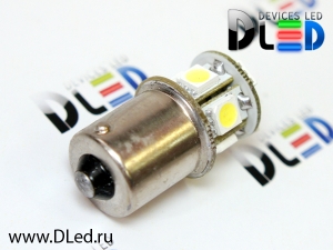   Автолампа светодиодная 1156 - PY21W - S25 - BA15s - 8 SMD 5050