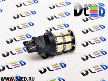   Светодиодная автомобильная лампа P27/7W - T25 - 3157 - 20 SMD 5050 Black