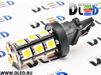   Светодиодная автомобильная лампа P27/7W - T25 - 3157 - 18 SMD 5050 Black