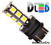   Светодиодная автомобильная лампа P27/7W - T25 - 3157 - 18 SMD 5050 Black