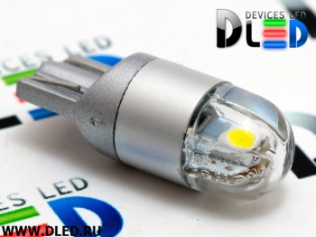   Светодиодная автомобильная лампа T10 - W5W - 3W 2 SMD 3030