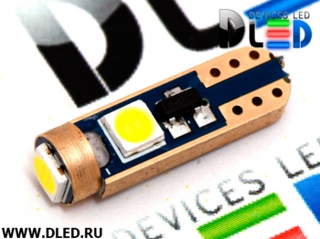   Светодиодная автомобильная лампа T5 - 3 SMD 3030