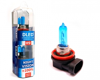 Лампа для авто DLED H9 Night Vision 4300K   Лампа для авто DLED H9 Night Vision 4300K