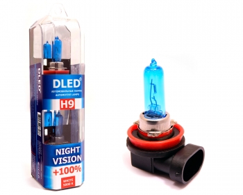 Лампа для авто DLED H9 Night Vision 5000K   Лампа для авто DLED H9 Night Vision 5000K