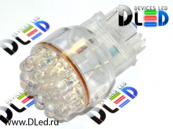   Автолампа светодиодная W27/7W - T25 - 3157 - 19 - Dip-Led